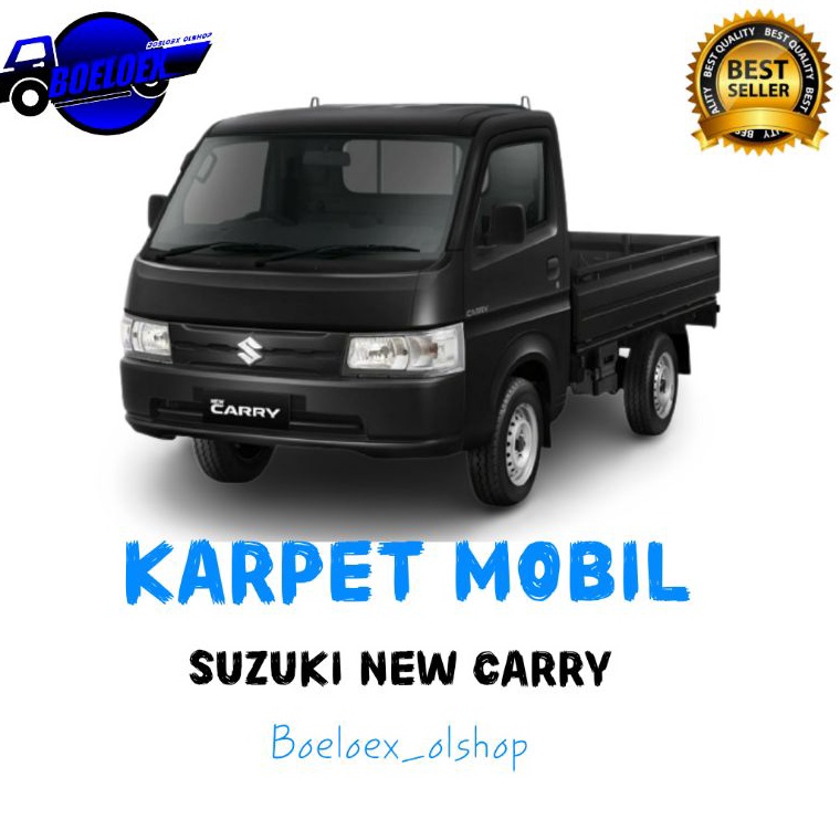 [✔6ZN-㊠> Karpet alas bak mobil pick up Suzuki New carry / alas mobil / karpet mobil / alas bak / kar