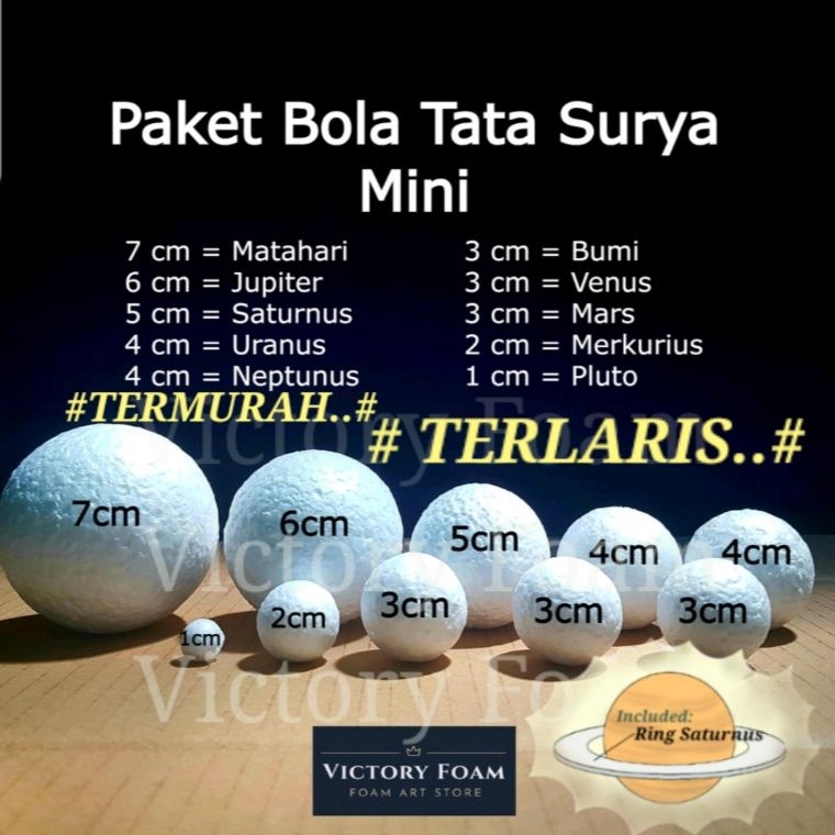 [㊖JMP-➤] Paket Bola Tata Surya Mini / aamanah.