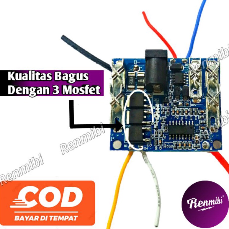 [Q3➛/P♪] Bms 5s modul sparepart baterai untuk jld tool nrt pcb pro nagawa 18v 20v 21v 48v volt xenon