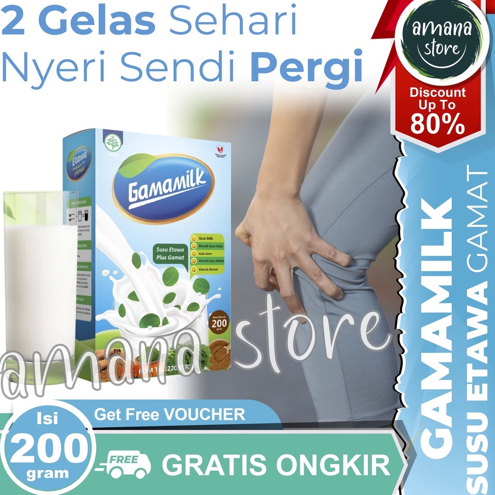 

(FW✔/E✉) Gamamilk Susu Bubuk Kambing Etawa Etawaku Platinum Ruqyah Murni Susu Kambing Kalsium Untuk Kesehatan Sendi Asam Urat Rematik Dan Kolesterol Nyeri Sendi Flu Tulang Asma Sesak Nafas Bronkitis Pernafasan Sakit Pinggang Dan Punggung Pencernaan Di