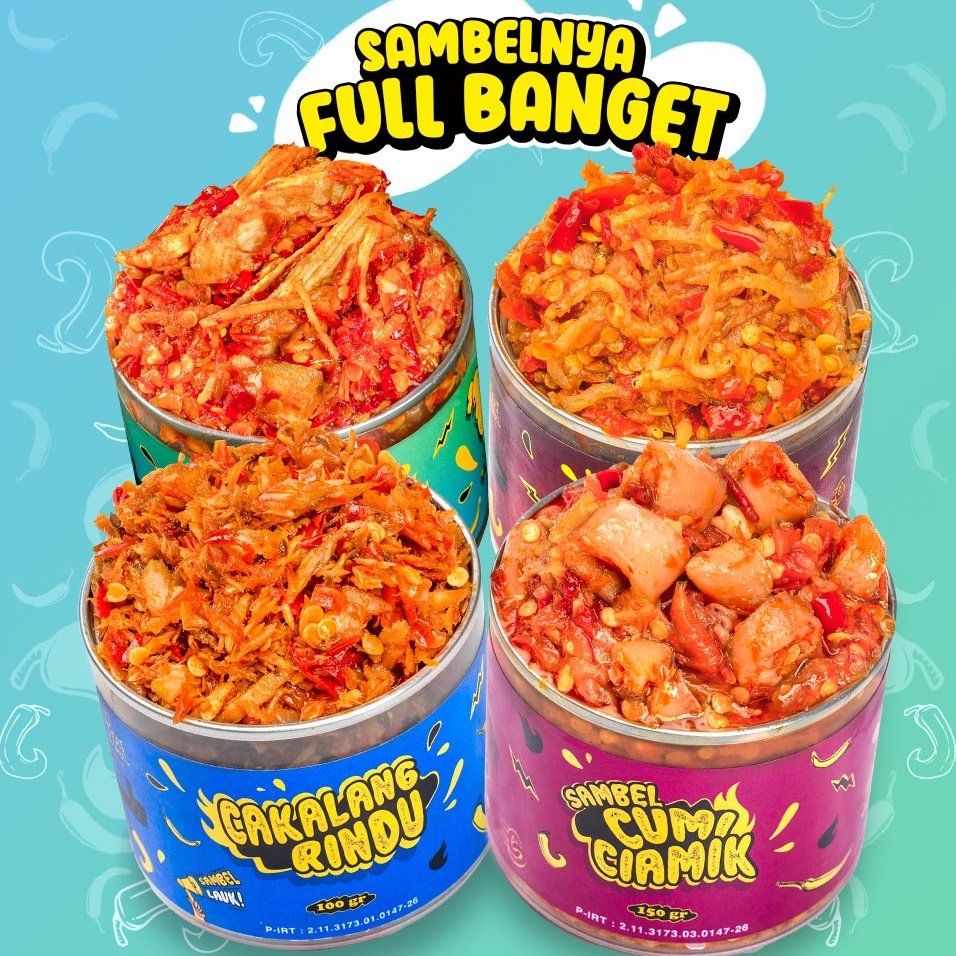 

[❦8PD-») Eat Sambel - SEMUA VARIAN RASA (BEST SELLER!!!) / siapp.dikirim..