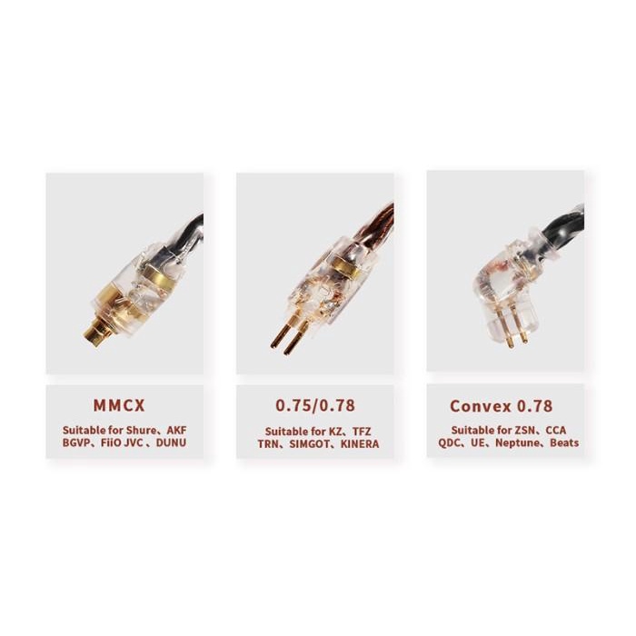 TERLARIS JCALLY 16 CORE WITH MIC JCALLY JC16S KABEL UPGRADE WITH MICROPHONE