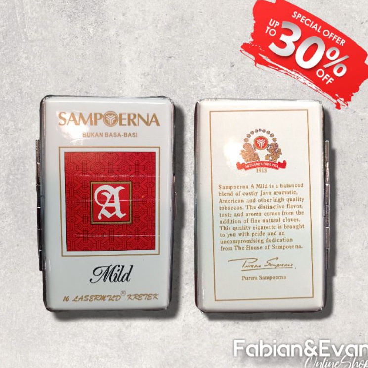 ☋ Kotak Tempat Rokok SmpurnaMild ✸ ❅