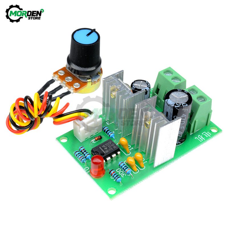 ✅&3A PWM Motor Speed Controller Automatic DC Motor Regulator Control Module Low Voltage DC12V - 36V 