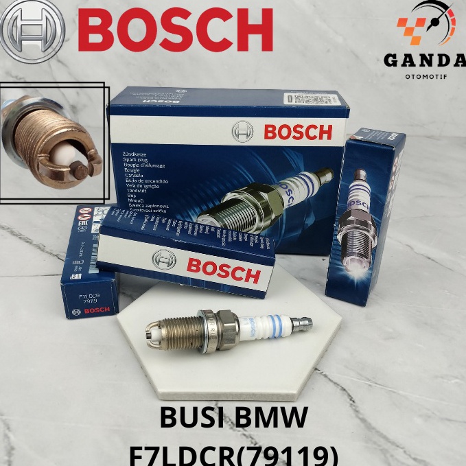 PALING LARIS BUSI MOBIL BMW / Taruna F7LDCR / 79119 SPARK PLUG BOSCH ORIGINAL