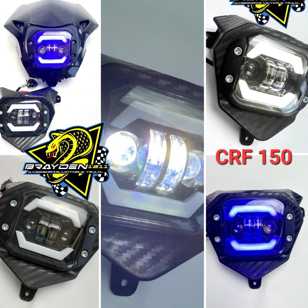 PALING DICARI LAMPU LED CRF/HEADLAMP CRF 150/LAMPU DEPAN LED CRF/LAMPU DEPAN CRF 150/LAMPU LED DAYMA