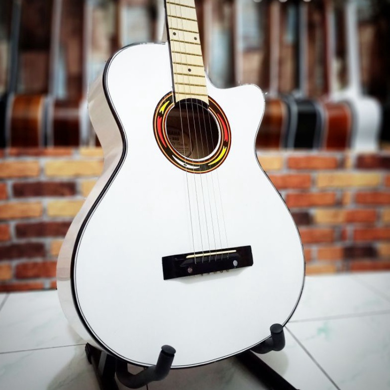 TERPERCAYA Gitar Akustik Pemula Berkualitas (Gratis Pik)