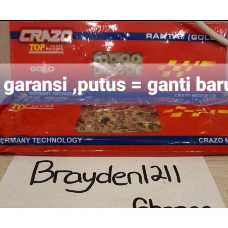 TREND TERBARU RANTAI GOLD 415 CRAZO/RANTAI GOLD 415 SSS/RANTAI GOLD 415 130/RANTAI GOLD 415