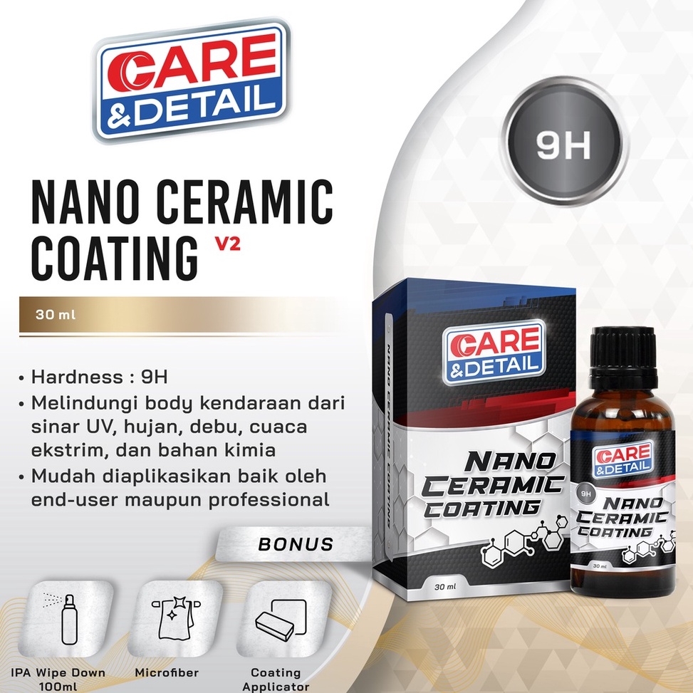 TERLARIS 9H NANO CERAMIC COATING by Care & Detail | Body Mobil Motor Premium Coating