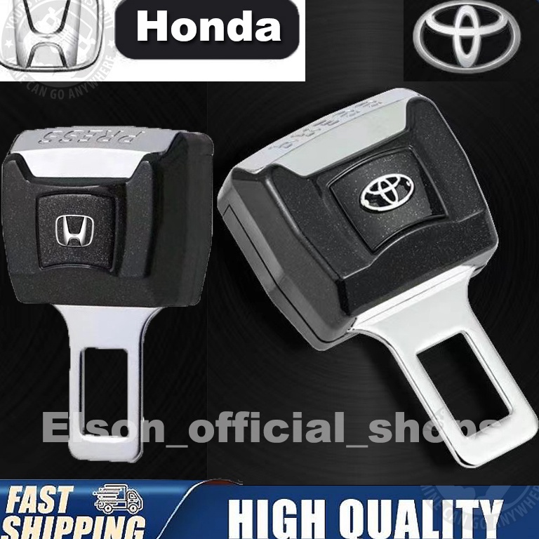 NEW STOCK Toyota Honda Colokan Safety Seat Belt Adaptor /Gesper Ekstensi Sabuk Pengaman/Buzzer Alarm Universal Stopper Mobil