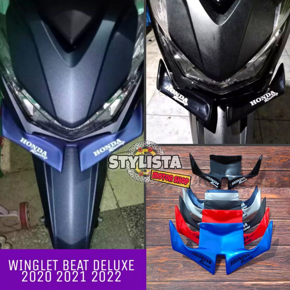 TERLARIS WINGLET HONDA BEAT STREET 2020 2021 BEAT DELUXE 2020 2021 2022 BEAT FI LED WINGLET BEAT DEL