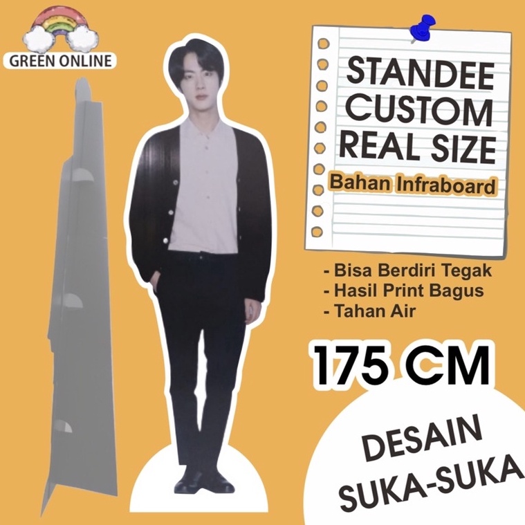 SIAP KIRIM STANDEE CUSTOM | STANDEE KPOP | STANDEE BANNER CUSTOM | BANNER ORANG
