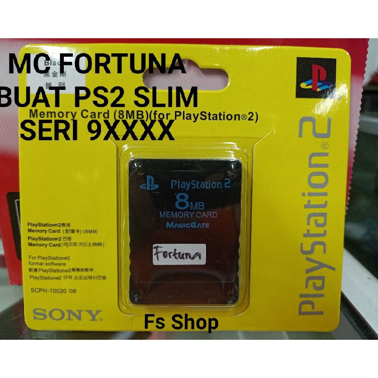 ' yc MC BOOT FORTUNA PS2 SLIM SERI 90000/90004/90006 TANPA MATRIX p Terbaru ©.
