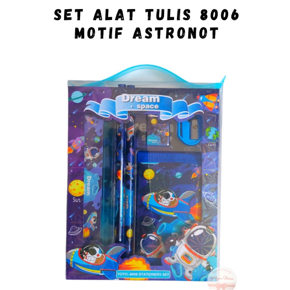 

Ayo Dapatkan 8006 Paket alat Tulis + dompet / Souvenir Ulang Tahun ATK Set Anak karakter CV0