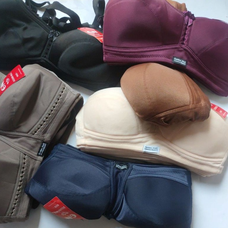 Terpercaya.. ORIGINAL BH GOLDEN NICK BH Sport Bra Golden Nick tanpa busa tanpa kawat