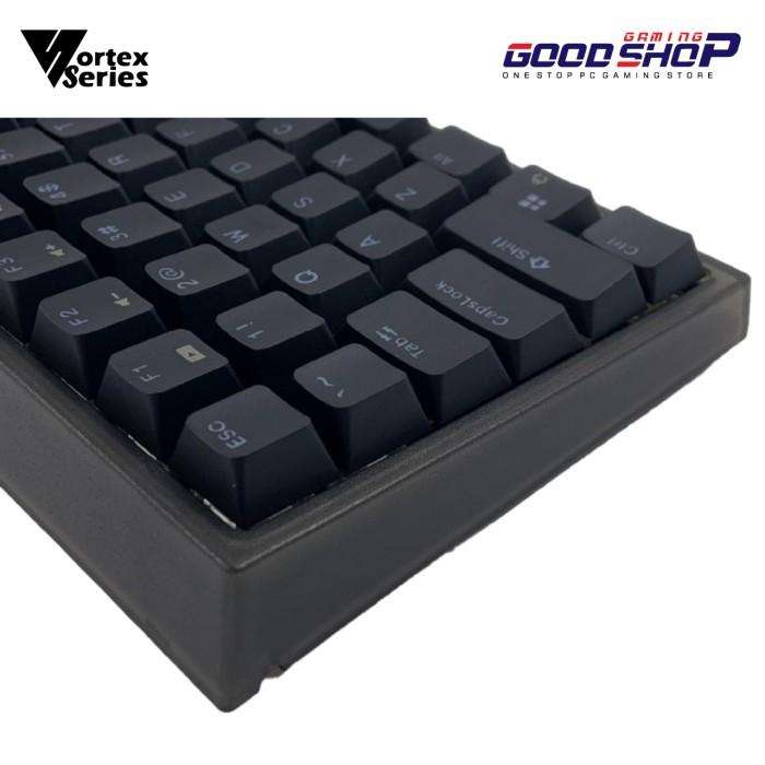 TERLARIS VORTEXSERIES VX8 MECHANICAL KEYBOARD - SMOKEY BLACK