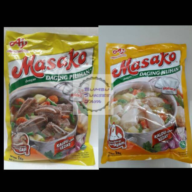 

(»Q㊚13 R) Termurah Masako sapi - Masako ayam 1 kg /murahh.!