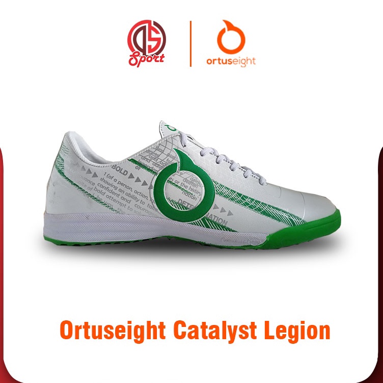 [❤/➛LLM> Sepatu Futsal Ortus CATALYST LEGION V2 In Ortuseight Whitesuperr.keren