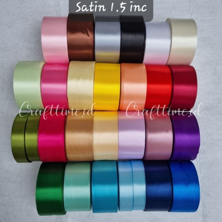 

PROMO MENARIK FREE MINI GOLD [1 ROLL] PITA SATIN 1.5 INCH
