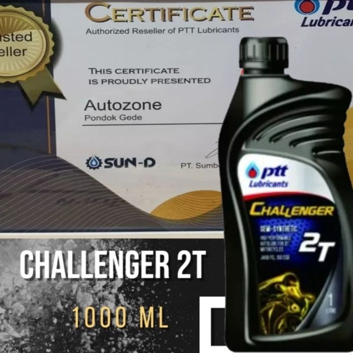 Ready Stock Oli samping Ptt 2t challenger jaso FD.