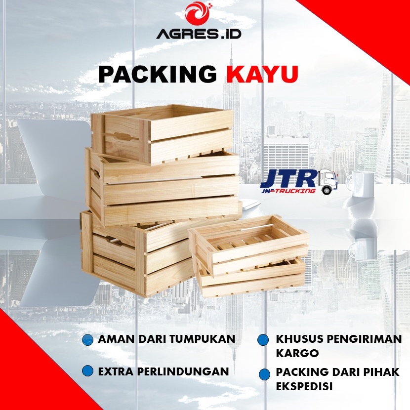 

[PROMO KVM5] AGRES ID PACKING KAYU KHUSUS PENGIRIMAN KARGO F7N