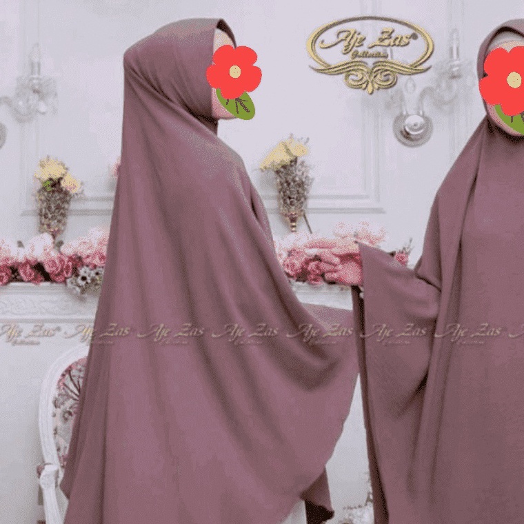 laris manis aje zas collection hijab / jenari / jilbab crinkle jumbo