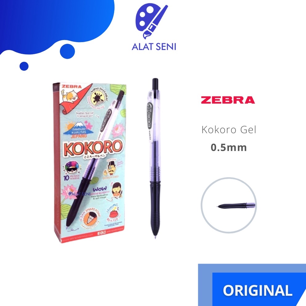 

READY GAN BONUS MINI GOLD Pulpen Gel Kokoro Lusisnan - Gel Pen Kokoro 0,5 dijual lusinan - Pulpen / Bolpen Gel Kokoro Zebra - 0.5
