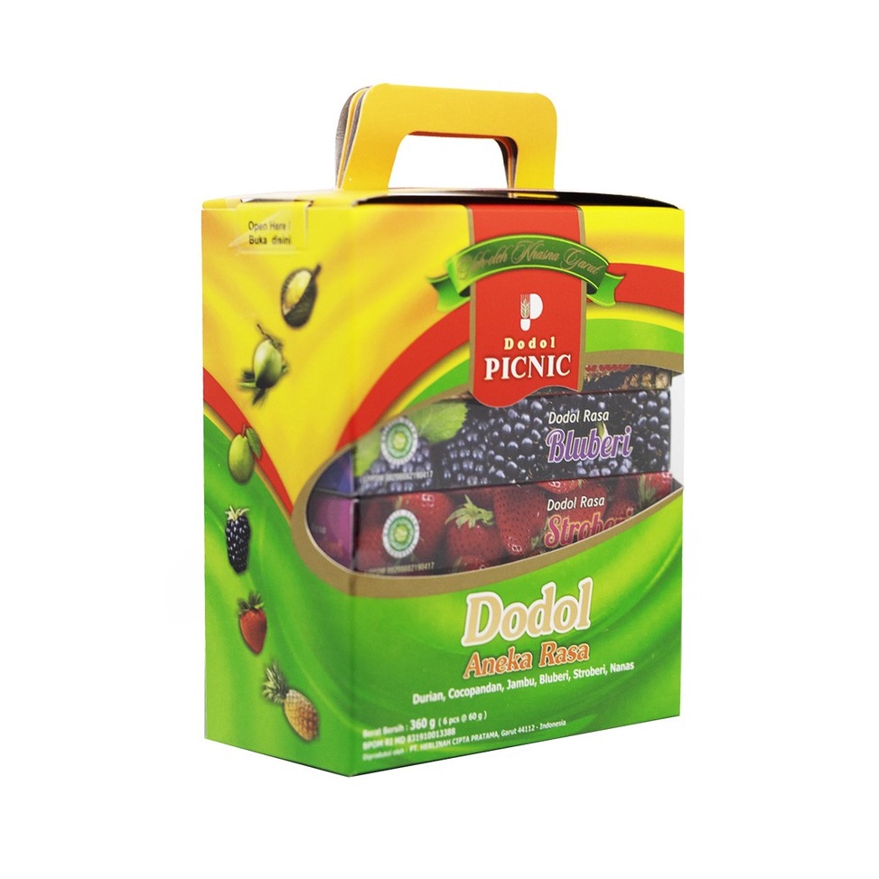 

[✯E㊠F I) Dodol Garut PICNIC Gift Mini Aneka Buah -tervirall..!
