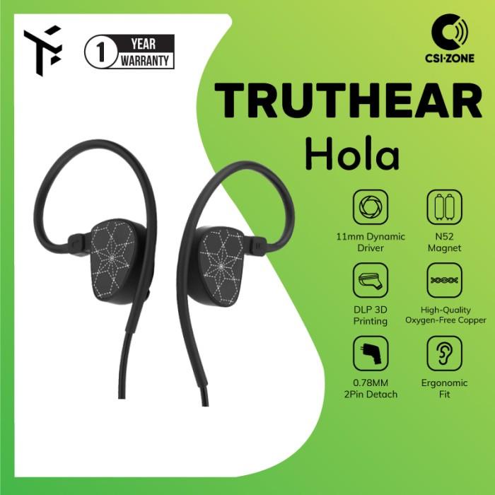 TERLARIS TRUTHEAR HOLA 11MM DYNAMIC DRIVER IN EAR MONITOR EARPHONE