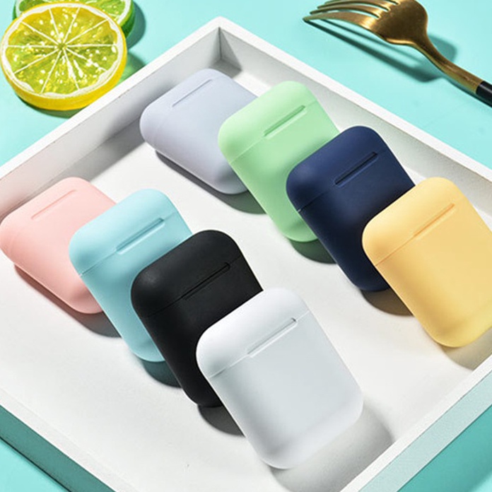 Baru 【Nice15739】BISA COD Original i12 TWS Murah Wireless Headset Bluetooth Earphones full bass 5.0 M