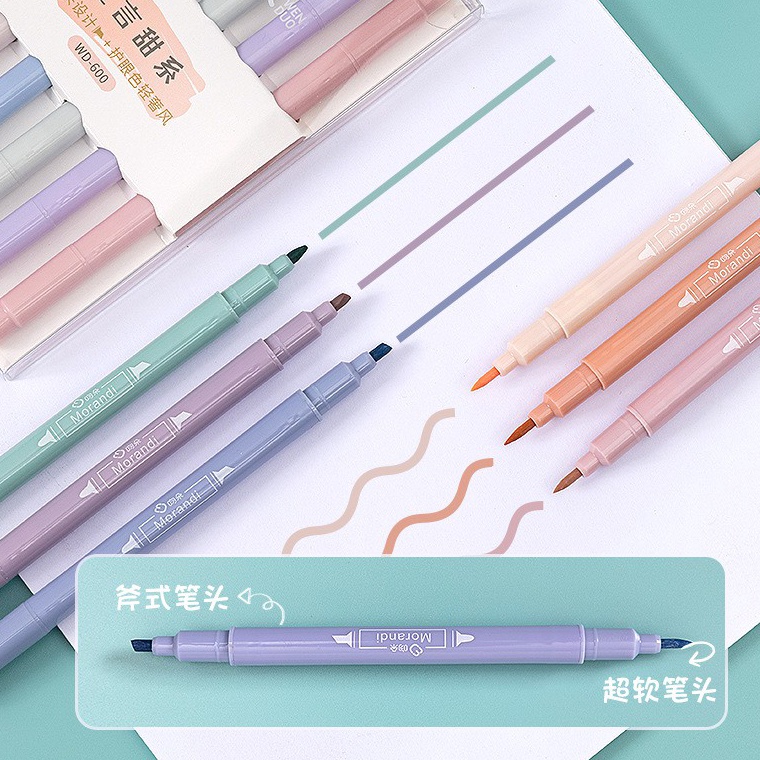 

[CODE BARANG 221HYH] stabilo/highlighter pastel double tip 6 colors 32