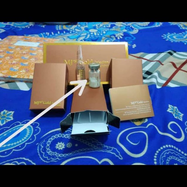 

[♪K♪11 I] Mj Orignal gold mj whitening -super.keren..