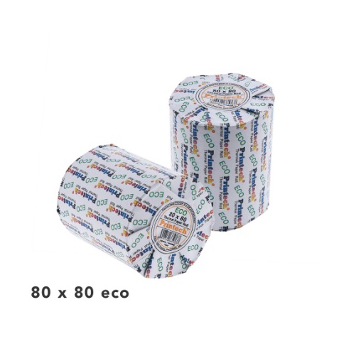 

wbbs -26 PRINTECH Kertas Thermal Kasir 80x80 ECO ( Ekonomis ) (PER PCS) Stock Ada