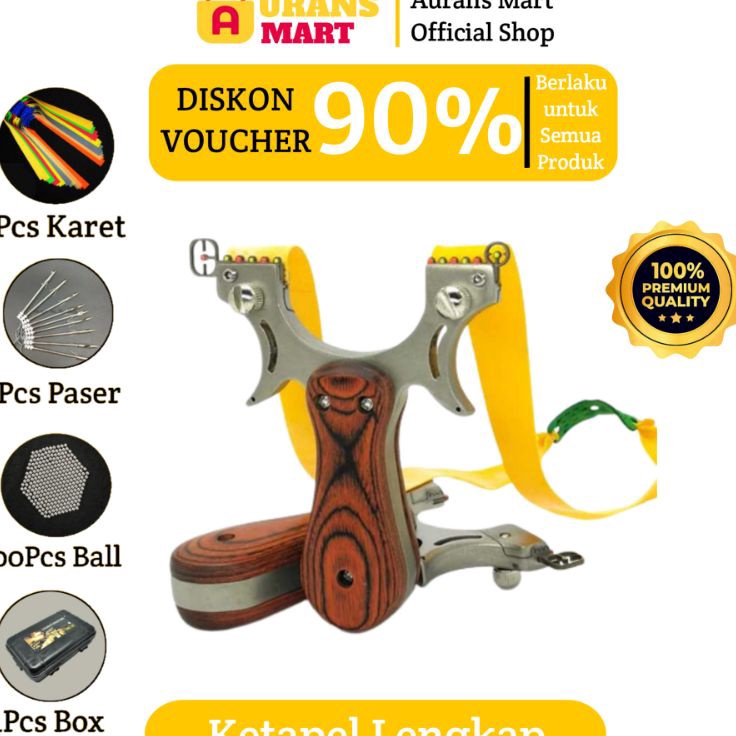 Promo Sekarang9q4Pe Piaoyu Ketapel Slingshot Kayu Besi Stainless Steel Catapult - Katapel Slingshot