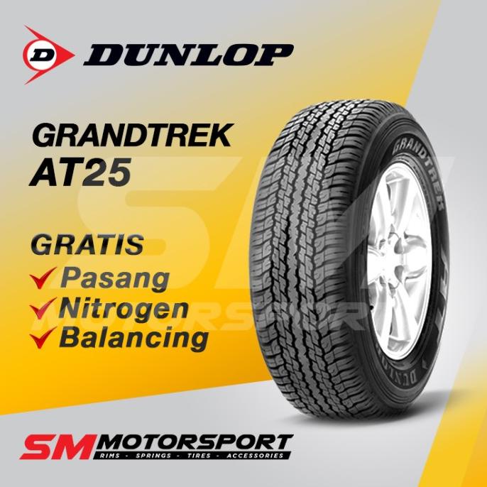 SALE Ban Mobil Dunlop Grandtrek AT25 265/60 R18 18 OEM Termurah
