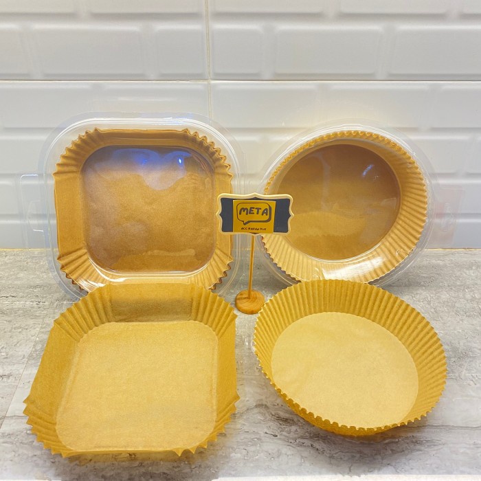 Terlaris 50Pcs Kertas Alas Airfryer / Airfryer / Kertas Alas Baking Airfryer