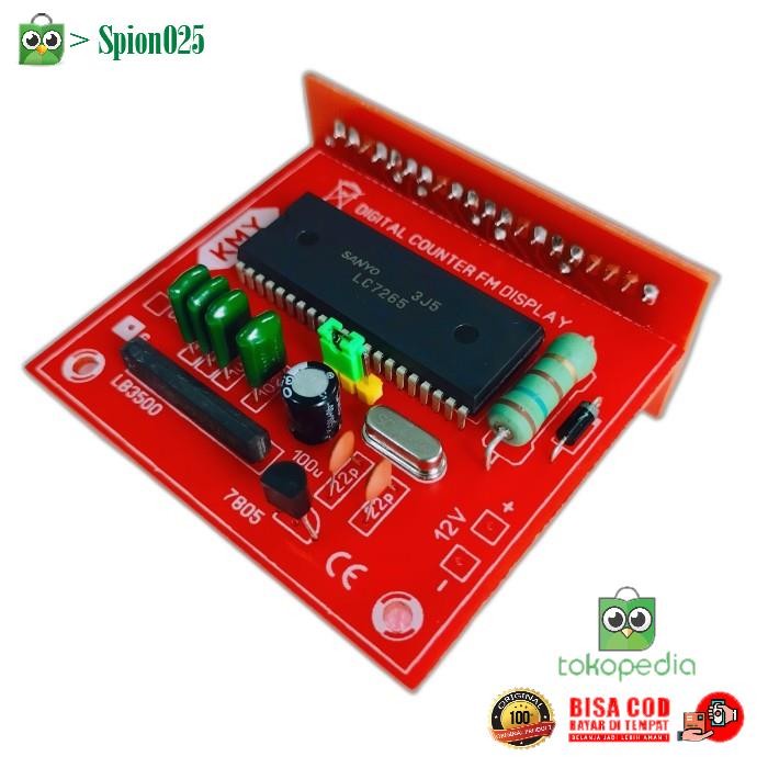 COUNTER FM DISPLAY - FREQUENCY FM DIGITAL