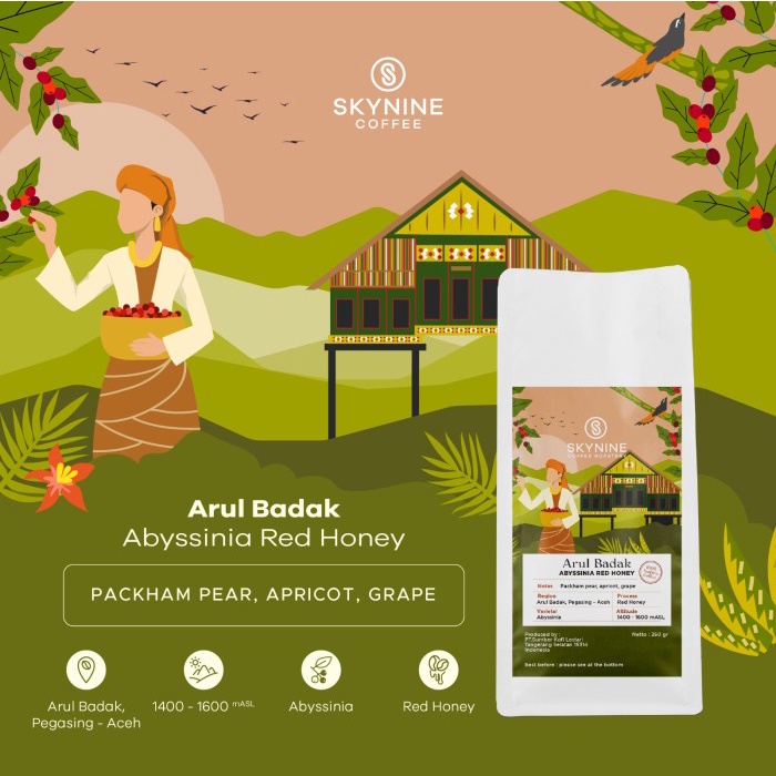 

Sale Kopi Arabika Arul Badak Red Honey Roast Beans Limited