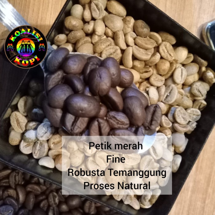 

Menakjubkan Biji Kopi Robustatemanggung,Petik Merah,Fine,Proses Natural,Grosir,1Kg Murah