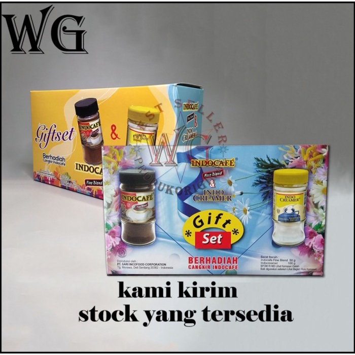 

Jualan Paket Kopi Indocafe Fine Blend 50 Gr & Indo Creamer 100 Gr + Giftset Murah