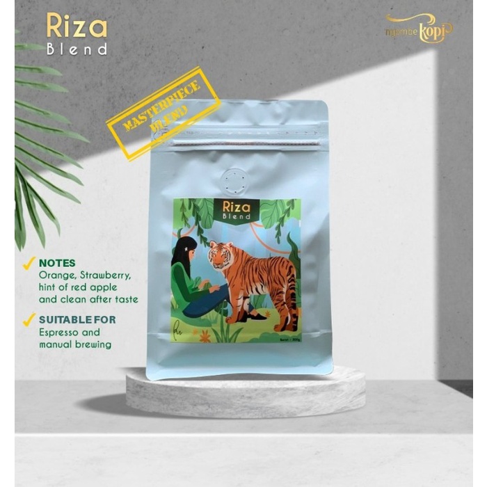 

Hemat Kopi Arabika 100% Riza Blend Roasted Bean - 200 Gram Hemat