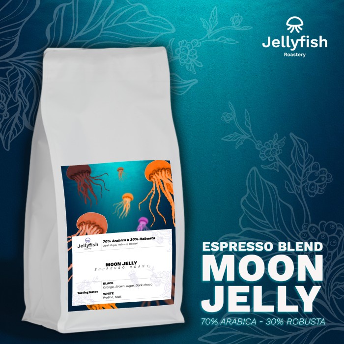 

Terlaris Espresso Blend 1Kg, Moonjelly Jellyfish Terlaris