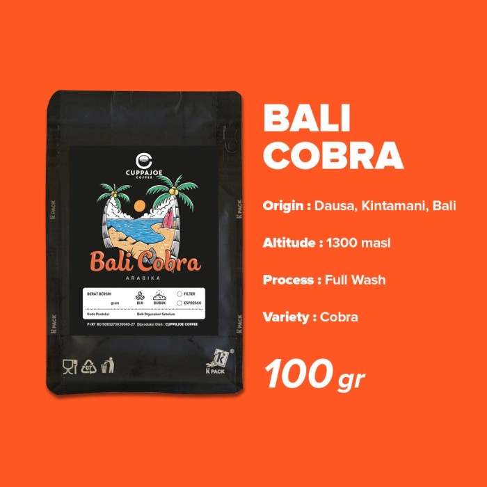 

Promo Kopi Arabika Bali Cobra 100 Gram Diskon