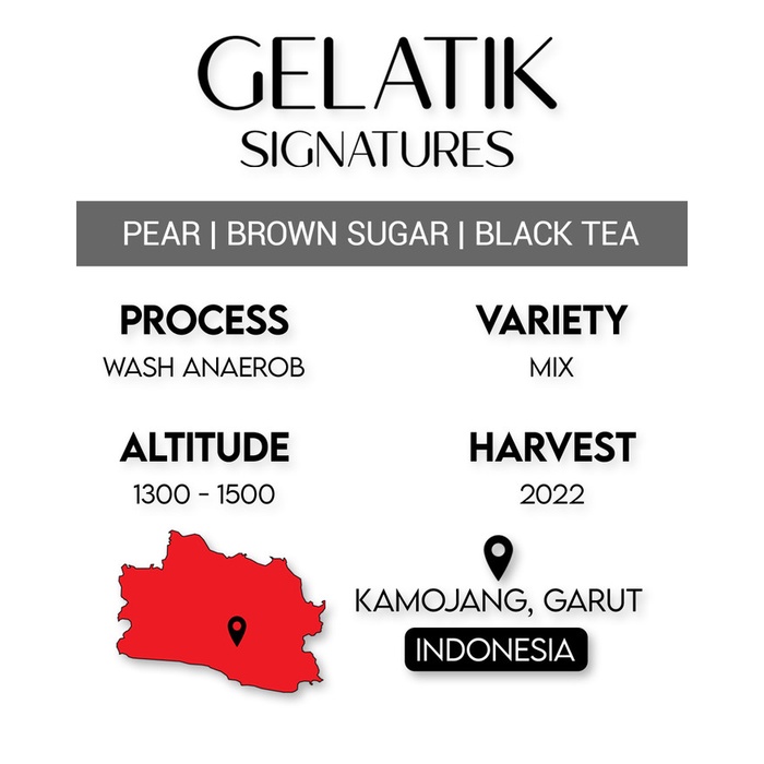 

Eklusif Kamojang Pear Filter Roasted Beans Berkualitas