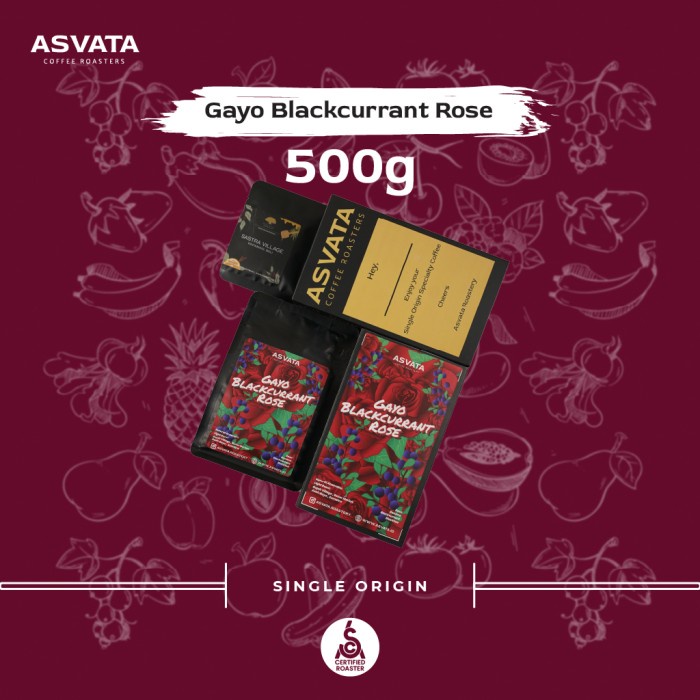 

Bergaransi Biji Kopi 500Gr Gayo Arabica Black Rose Roasted Beans Specialty Coffee Diskon