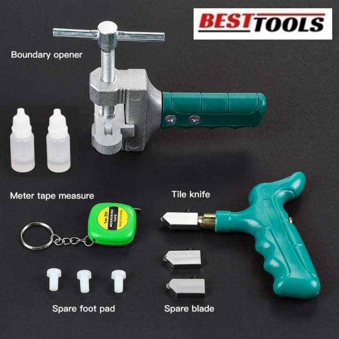 Terlaris Glass Tile Cutter Set Besttools Alat Potong Kaca Granit Keramik