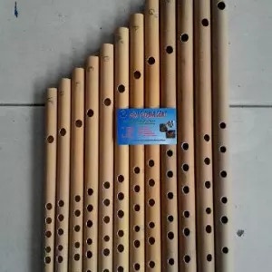 Terlaris 1 Set Suling Bambu Dangdut Kw 1