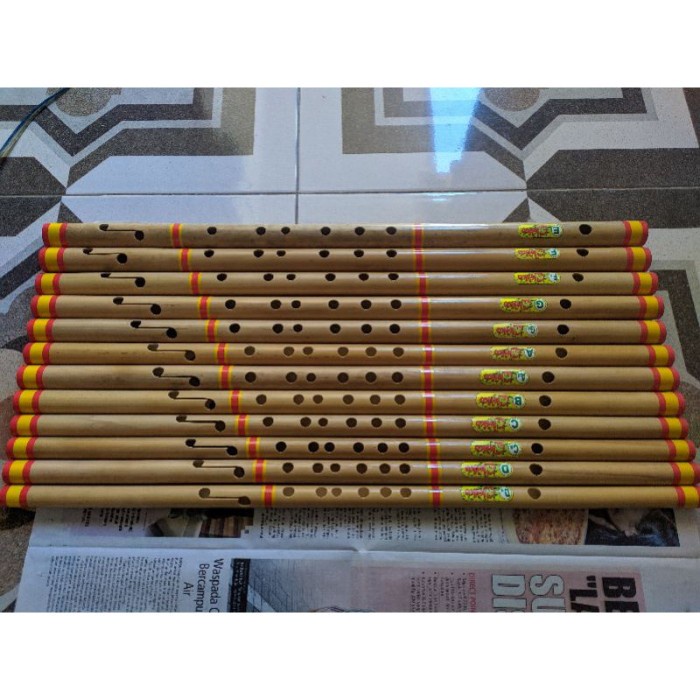 Terlaris Suling Dangdut 1 Set Isi 12 [Populer]