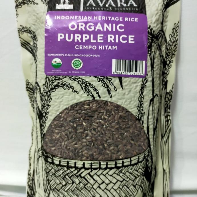 

Javara - Beras Ungu (Cempo Hitam) - Purple Rice - Pouch 900 gr