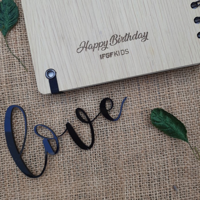 

Terlaris Buku Kayu Nama L Buku Jurnal Personal Cover-Quote Back-Scripture